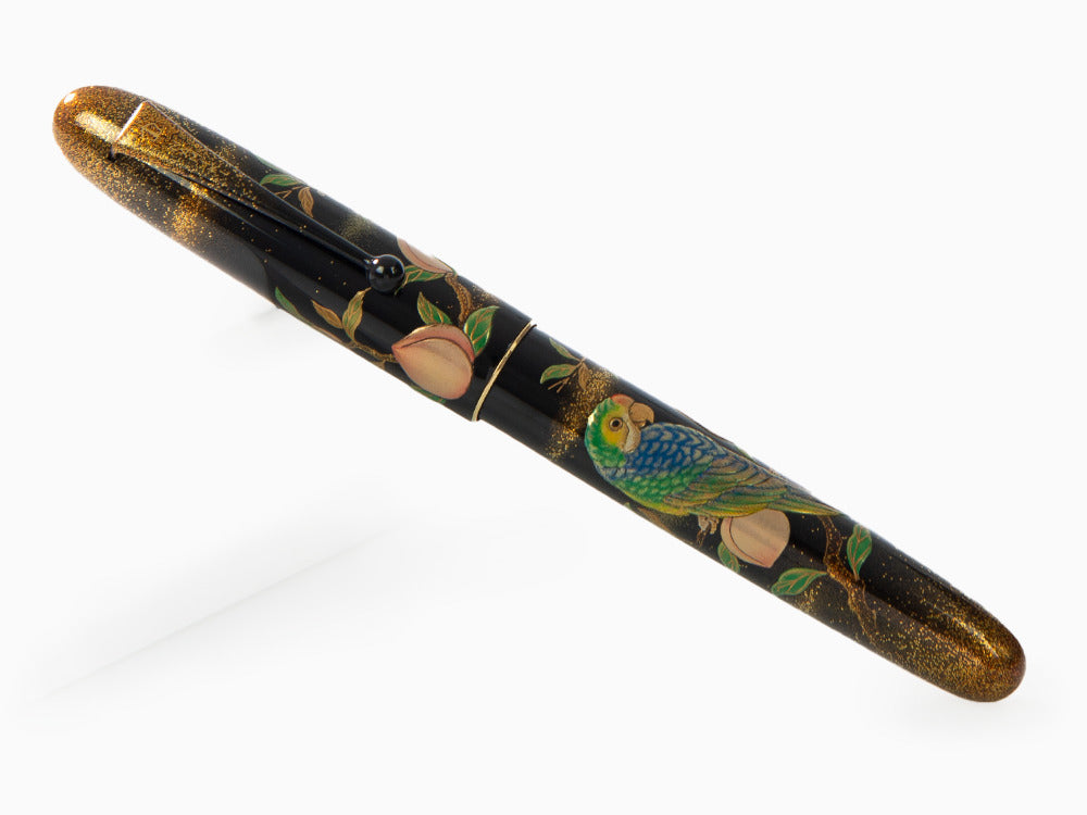 Namiki Yukari Royale Parrot with Peach Fountain Pen, Gold, FNK-45M-MMO
