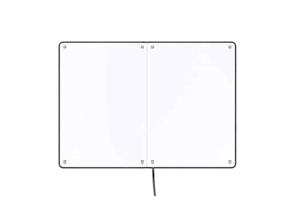 Oxford Plain Signature Notebook A5 Aqua, 400163614-AQUA