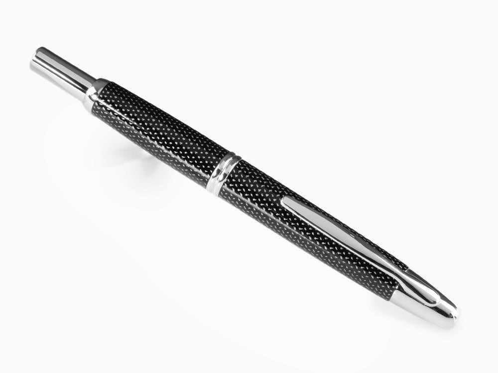Pilot Retractable Fountain Pen Carbonesque Black "Capless"