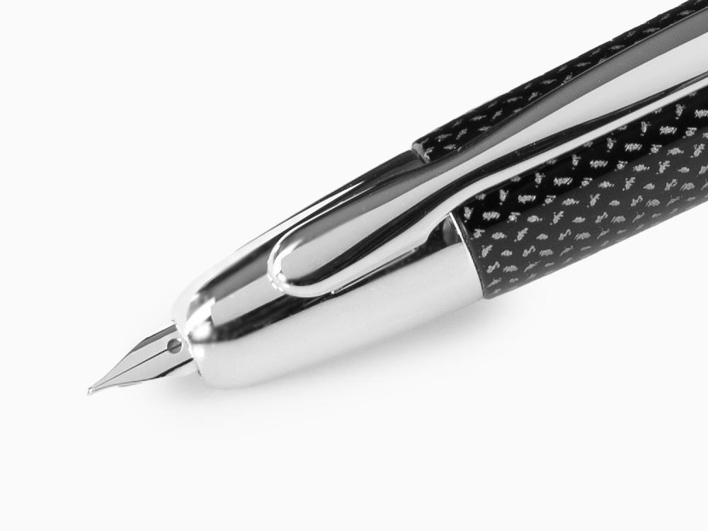 Pilot Retractable Fountain Pen Carbonesque Black "Capless"