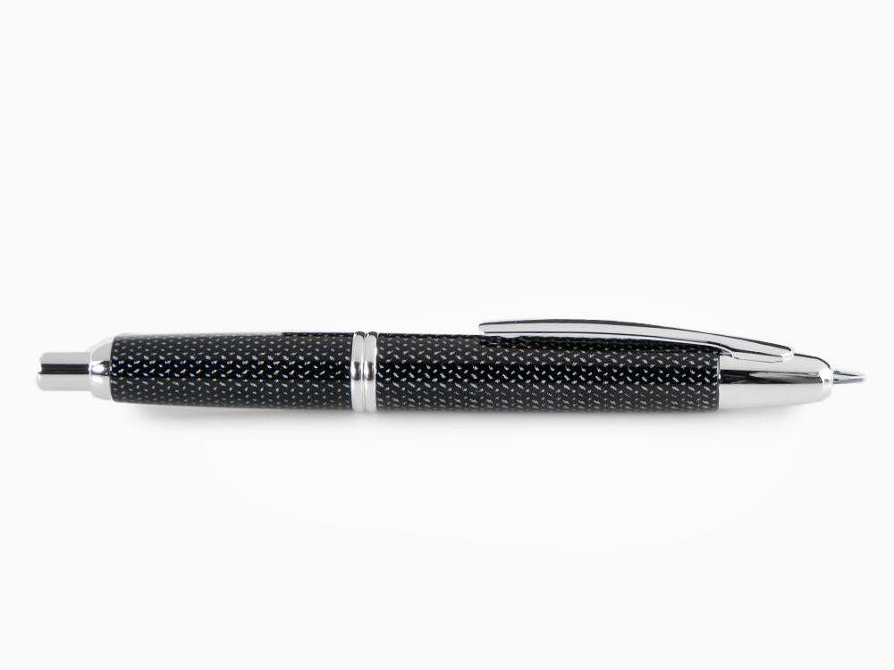 Pilot Retractable Fountain Pen Carbonesque Black "Capless"