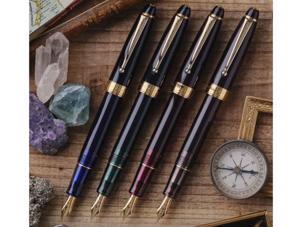 Pilot Custom NS Adventure Brown Fountain Pen, Gold plated, FKNS-1-BN