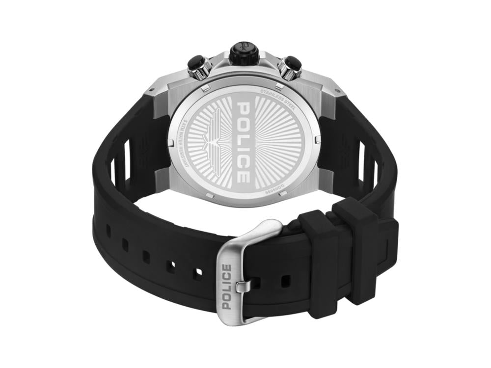 Police Uros Quartz Watch, 45 mm, Black, PEWGO0000601