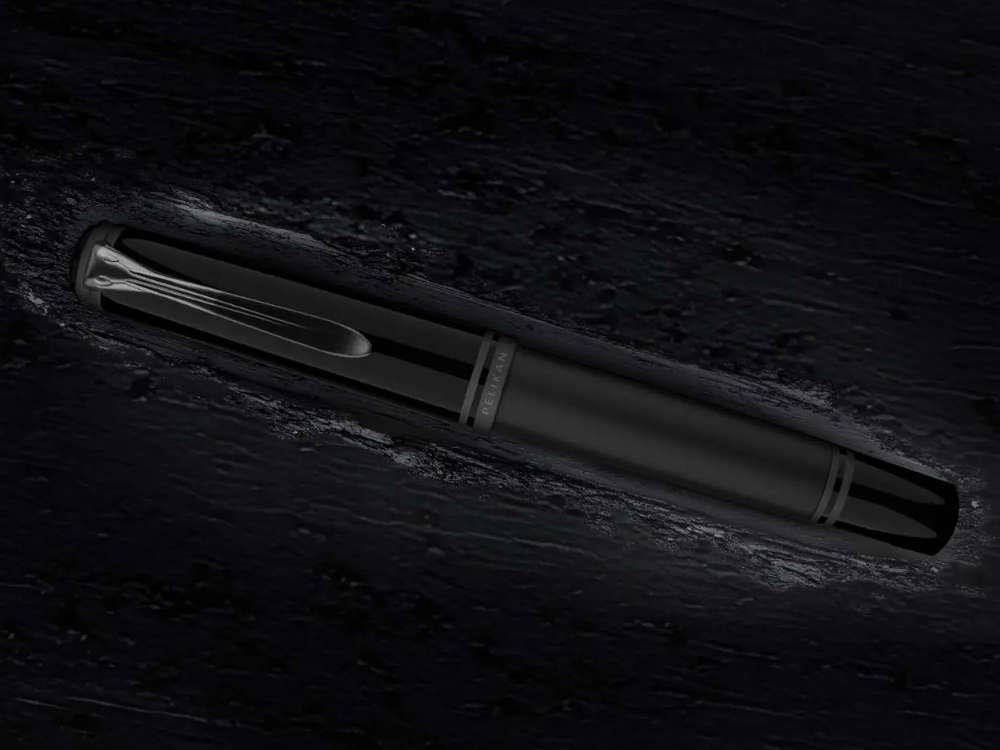 Pelikan Souveran M809 Black Matte Fountain Pen, Black, 828475