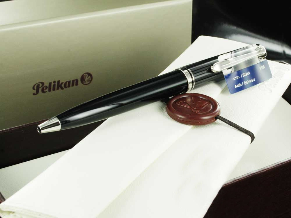 Pelikan K805 Stresemann Ballpoint pen, Silver trim, 957530