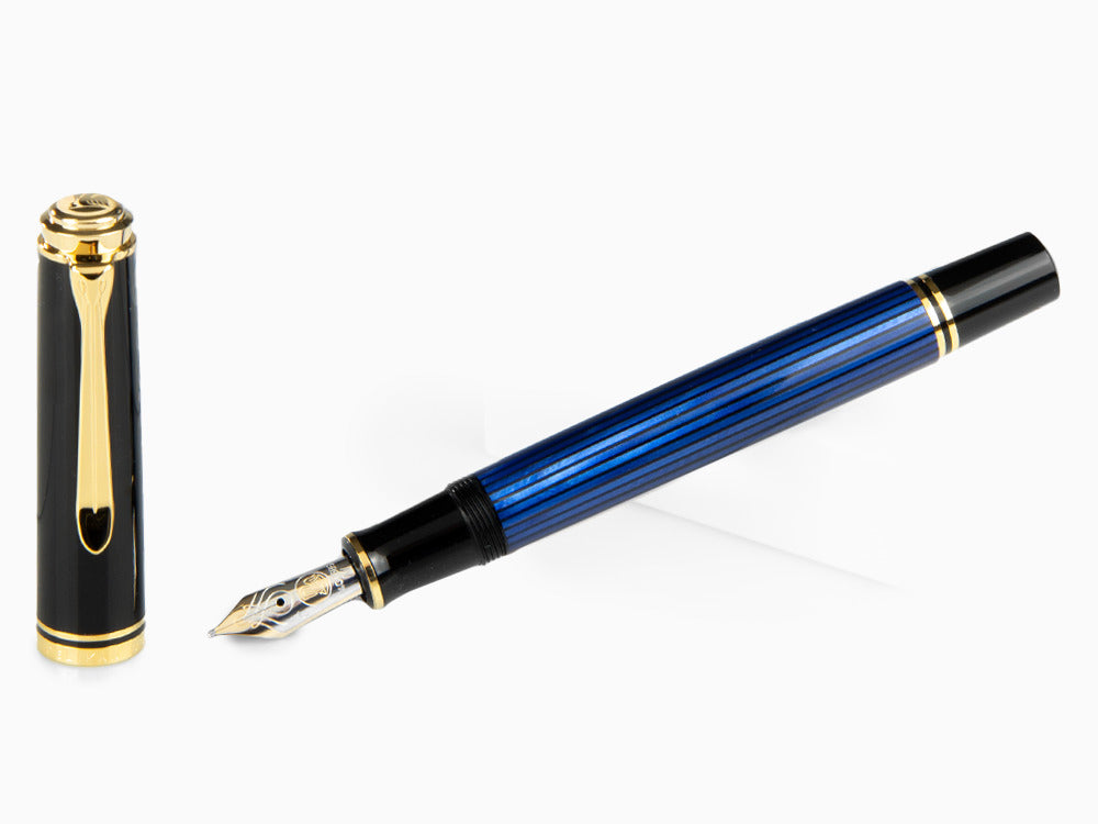 Pelikan Fountain Pen Souverän M600, Black & Blue, 995324