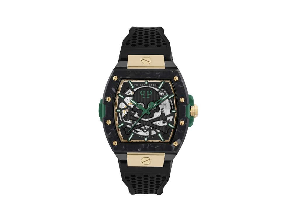 Philipp Plein The Skeleton 2.0 Automatic Watch, Carbon, 44mm, PWJFA0325