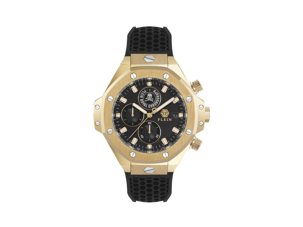 Philipp Plein Chrono Royal Sport-Tech Quartz Watch, Black, 46mm, PWLFA0325