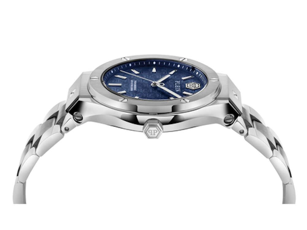 Philipp Plein Underdog Quartz Watch, Blue, 44 mm, PWUFA0425