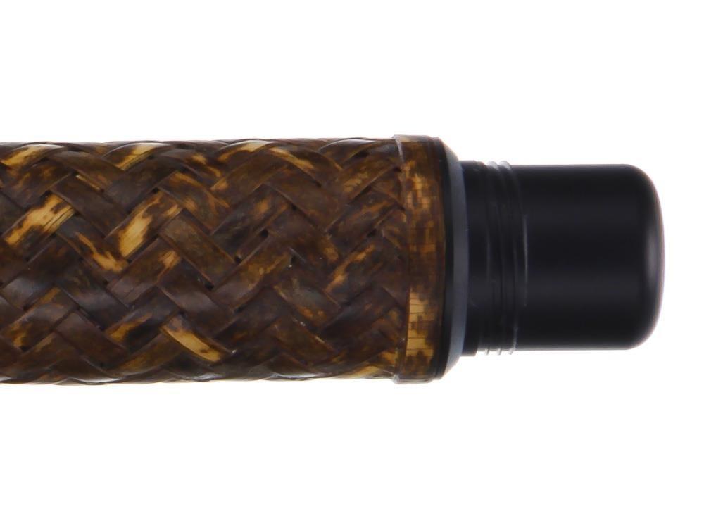 Platinum Izumo Bamboo Torafu Fountain Pen, Brown, PBA-120000Y-10