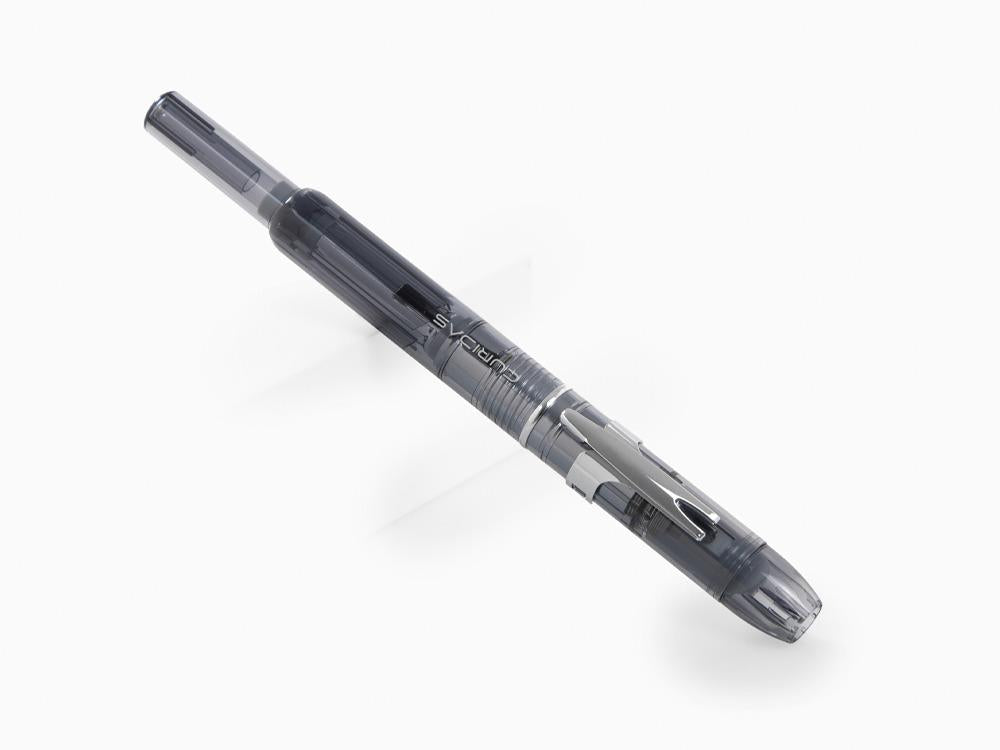 Platinum Curidas Fountain Pen, Retractable, Graphite Smoke, PKN-7000-7