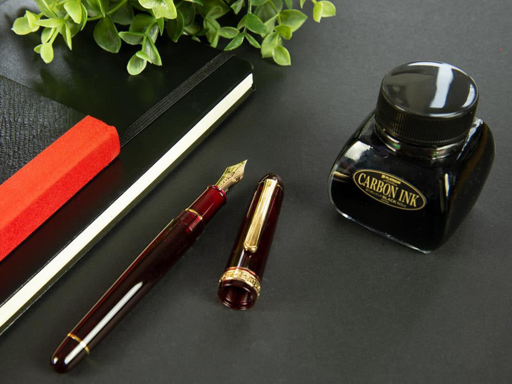 Platinum Century Bourgogne Fountain Pen, Resin, PNB-15000A-71