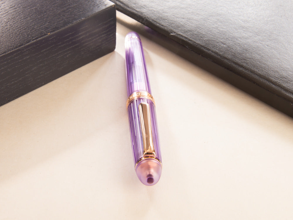Platinum Century Nice Lavande Fountain Pen, Rose Gold, PNB-20000R-87