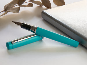 Platinum Procyon Turquoise Fountain Pen, Aluminium, Blue, PNS-5000-52