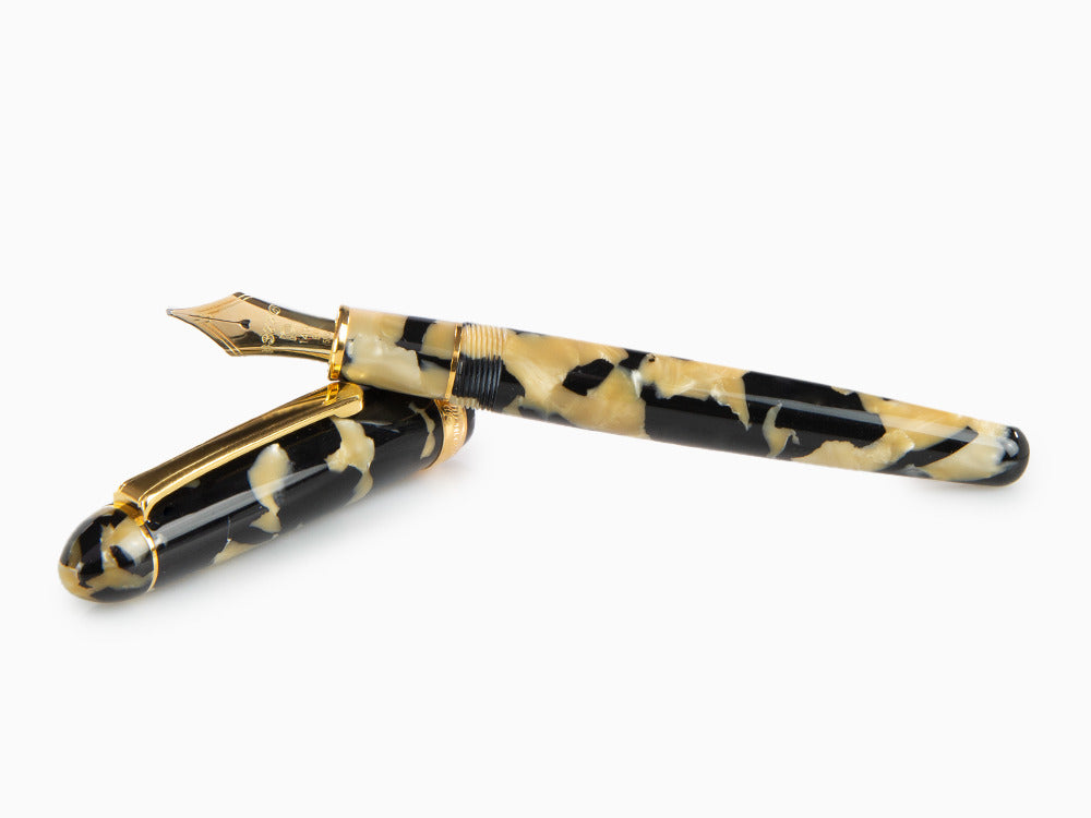 Platinum Celluloid Fountain Pen Calicó Gold Trims - PTB-30000S-67