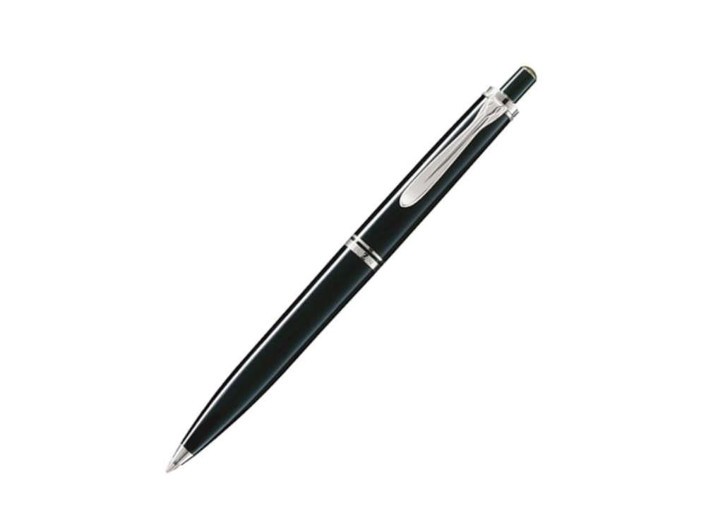 Pelikan K405 Ballpoint pen, Black Resin, Silver trim, 926238