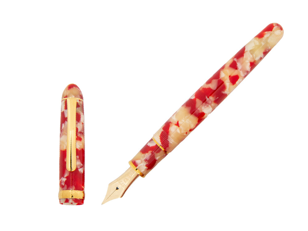 Platinum Celluloid Fountain Pen #24 Koi Gold Trims - PTB-30000S-24