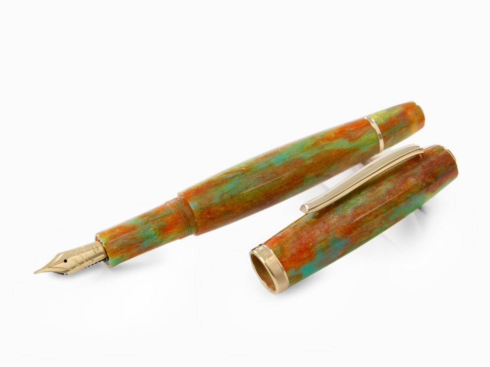 Scribo La Dotta Valverde Fountain Pen, 18K, Limited Edit, DOTFP10YG1803