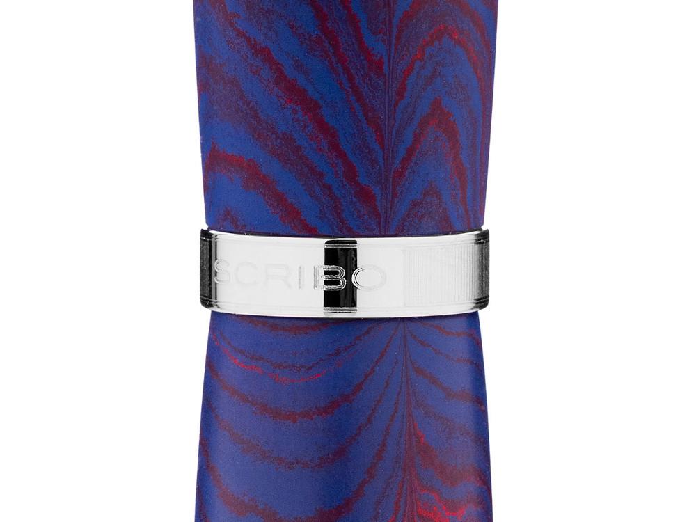 Scribo La Dotta Paradisus Fountain Pen, 14K, Blue DOTFP25PL1403