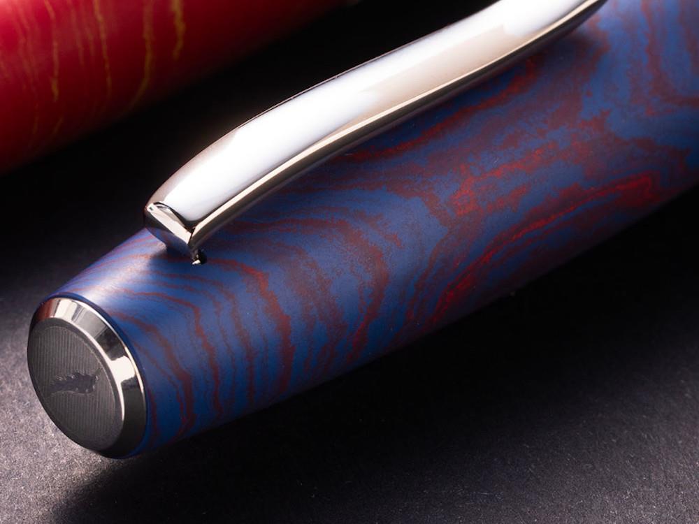 Scribo La Dotta Paradisus Fountain Pen, 14K, Blue DOTFP25PL1403