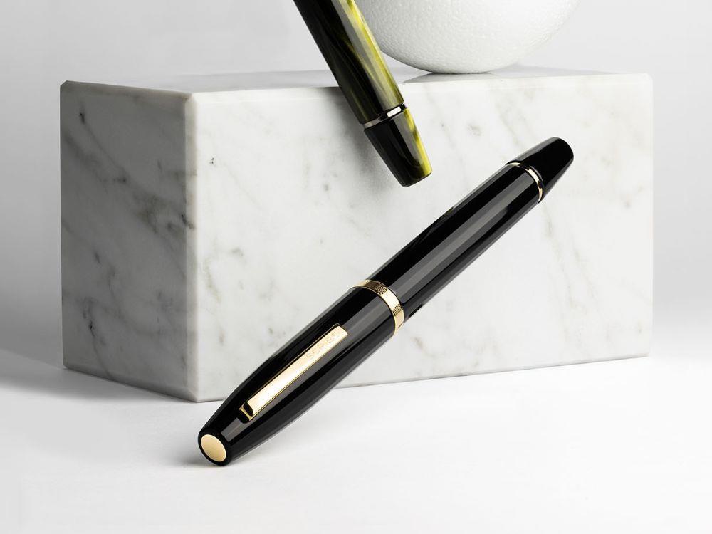 Scribo Flow Origine 18K Fountain Pen, Limited Edition, FLOFP06YG1803
