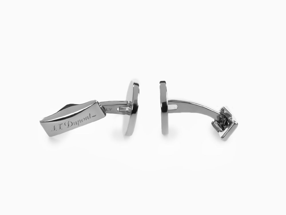 S.T. Dupont D Cufflinks, Silver, 005834