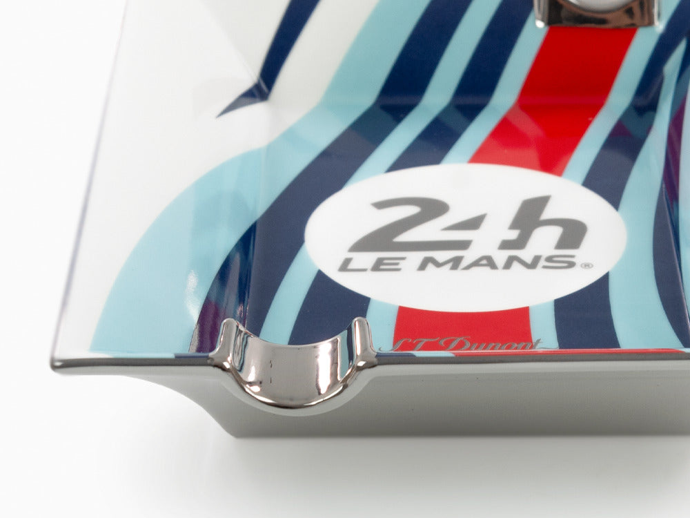 S.T. Dupont 24H Du Mans Ashtrays, Porcelain, White, 006488