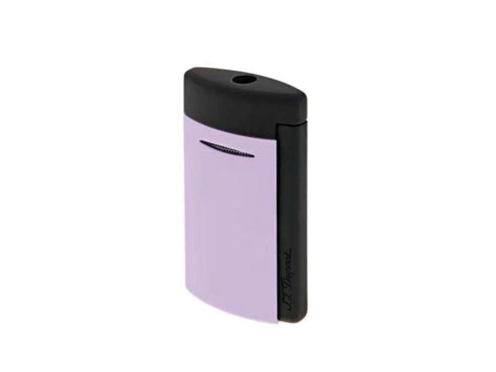 S.T. Dupont Velvet Animation Minijet Matte Lilac Lighter, Lacquer, PVD, 010865