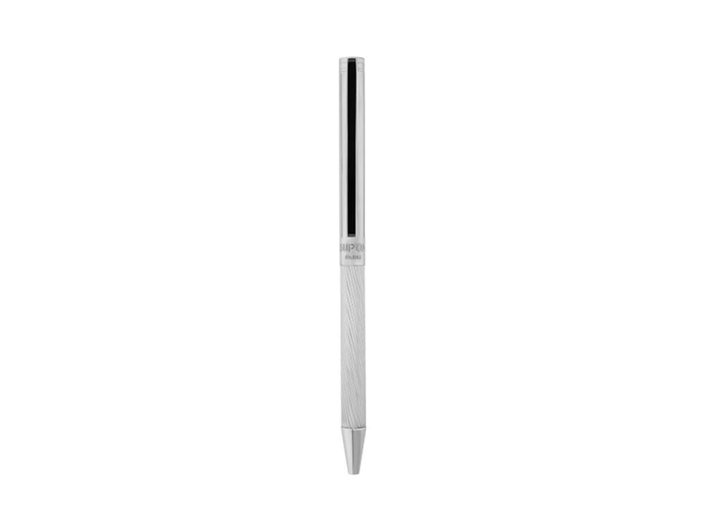 S.T. Dupont Classique Ballpoint pen, Brass, Silver, 045079N