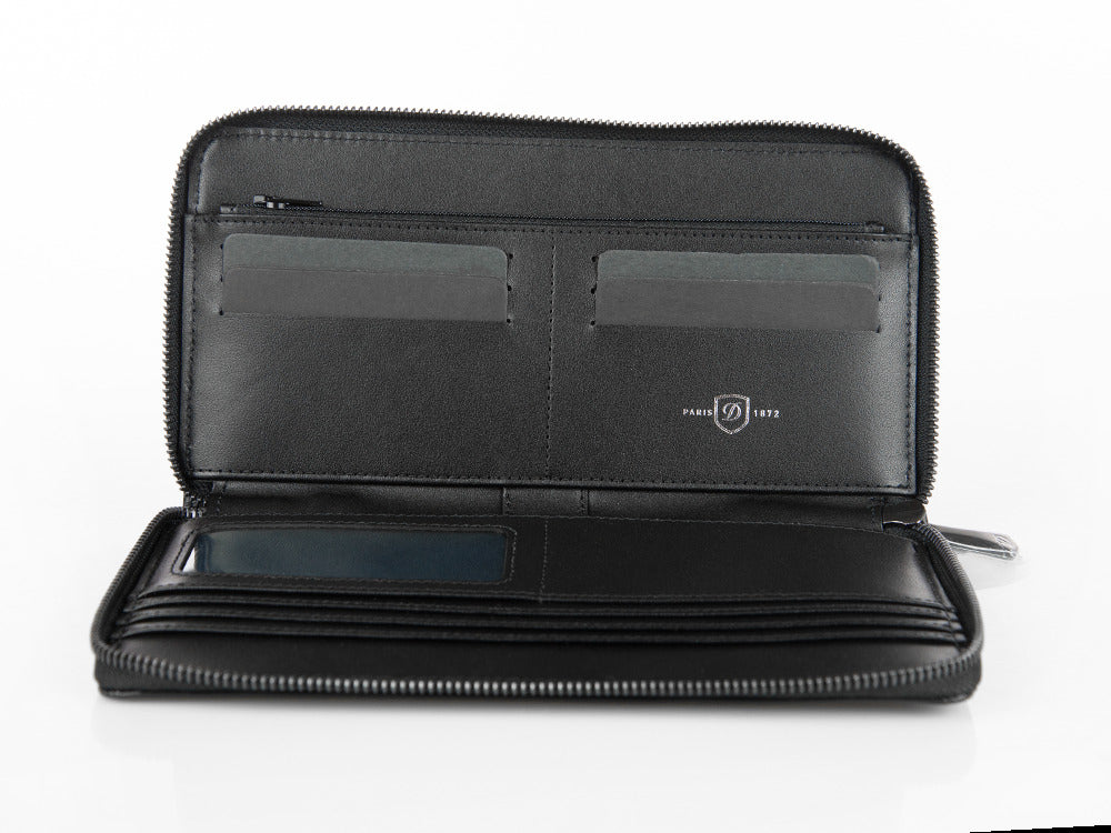 S.T. Dupont Défi Millennium 'Travel Companion' Men's bag, Leather, Black, 172006