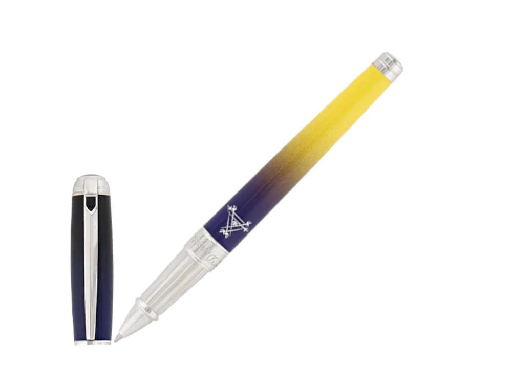 S.T. Dupont Line D Montecristo La Nuit Rollerball pen, Palladium trim, 412135L