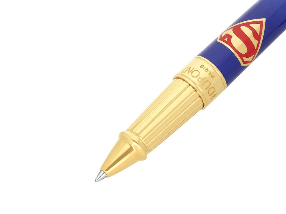 S.T. Dupont DC Comics Superman Rollerball pen, Blue, Limited Edition, 422027L