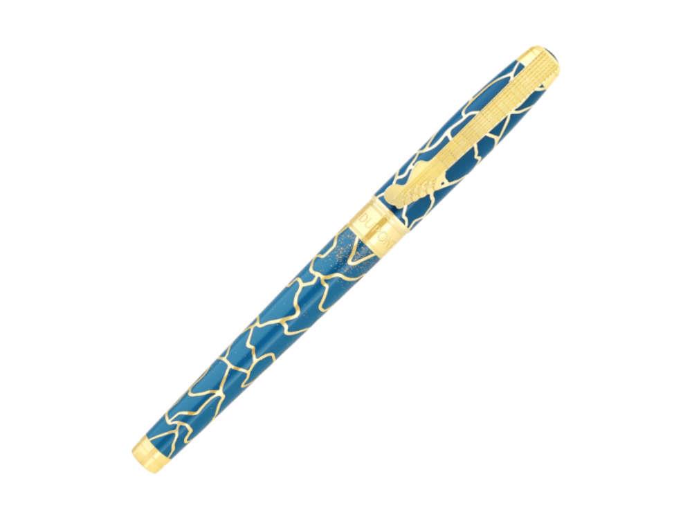 S.T. Dupont Fender Line D Eternity Rollerball, Blue, Limited Edition, 422176L