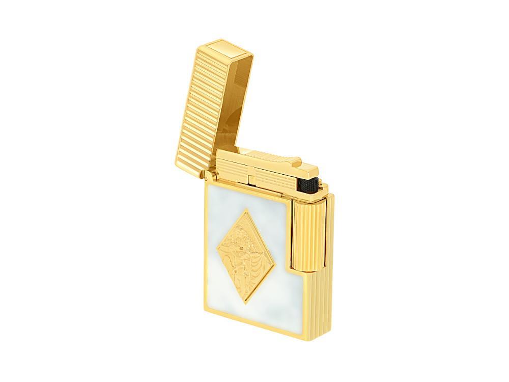 S.T. Dupont Ligne 1 Romeo y Julieta Lighter, Brass, Gold plated, C14050CL