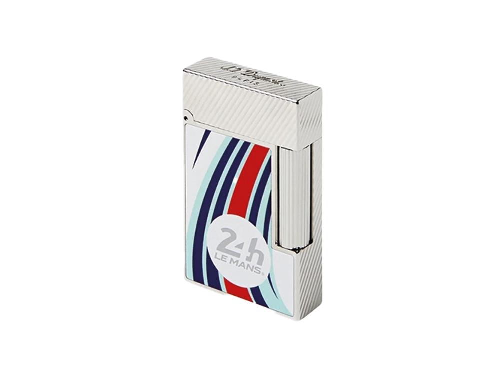 S.T. Dupont 24H Du Mans Ligne 2 Lighter, Palladium, White, C16088