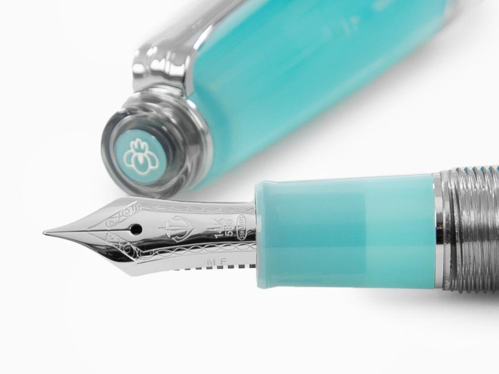 Sailor PG Slim Manyo II Moss Fountain Pen, Special Edition, 10-2562-321