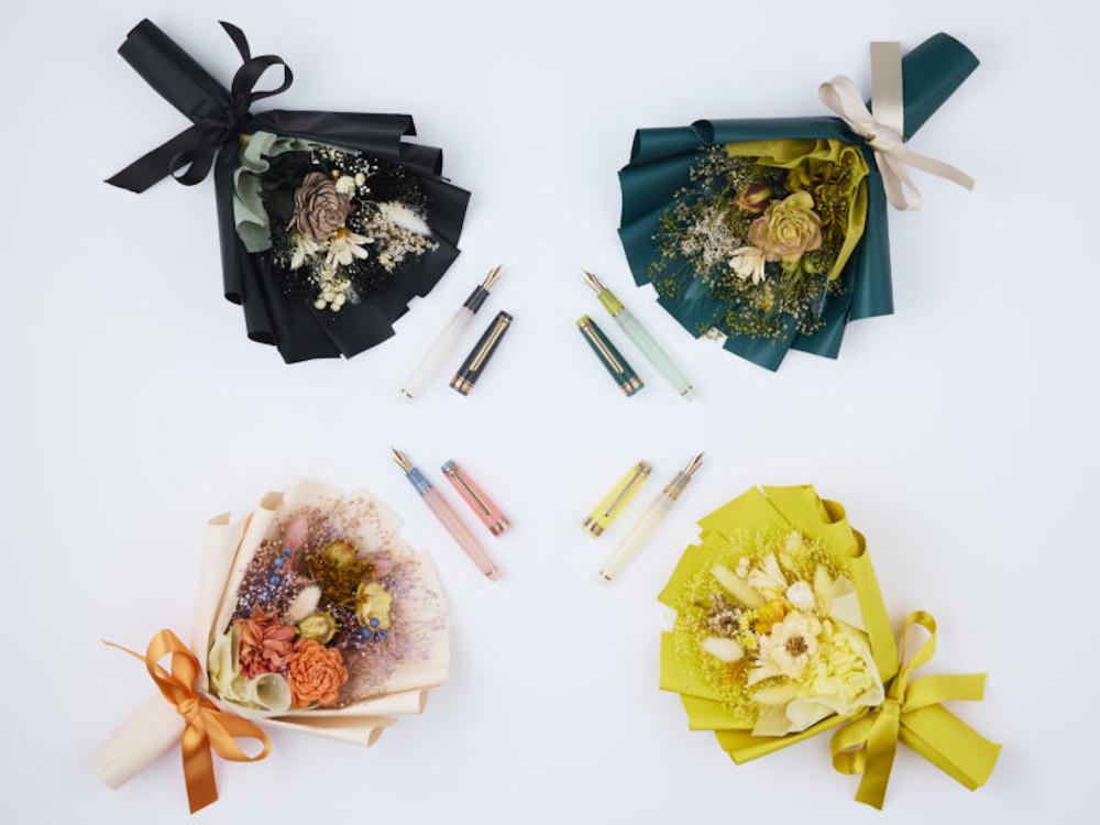 Sailor PG Dried Flower Black Rose Fountain Pen, 11-8630-420