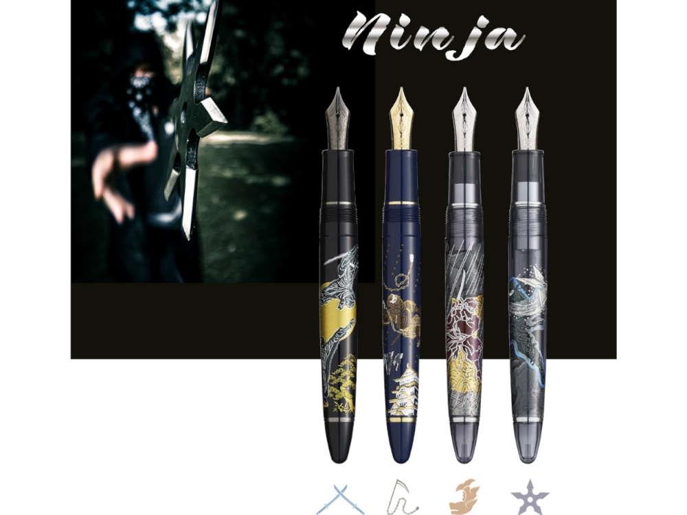 Sailor 1911 Ninja #2 Katana Fountain Pen, Limited Edition,11-8978-420