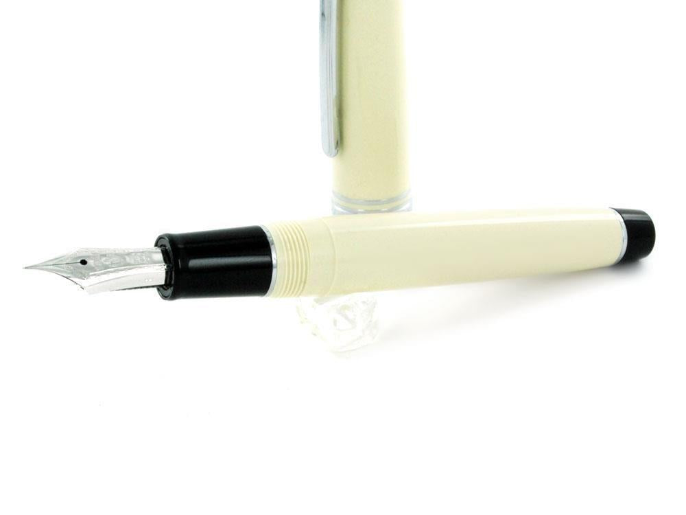 Sailor Professional Gear Color Fountain Pen, Ivory, Chrome, 11-9280-417