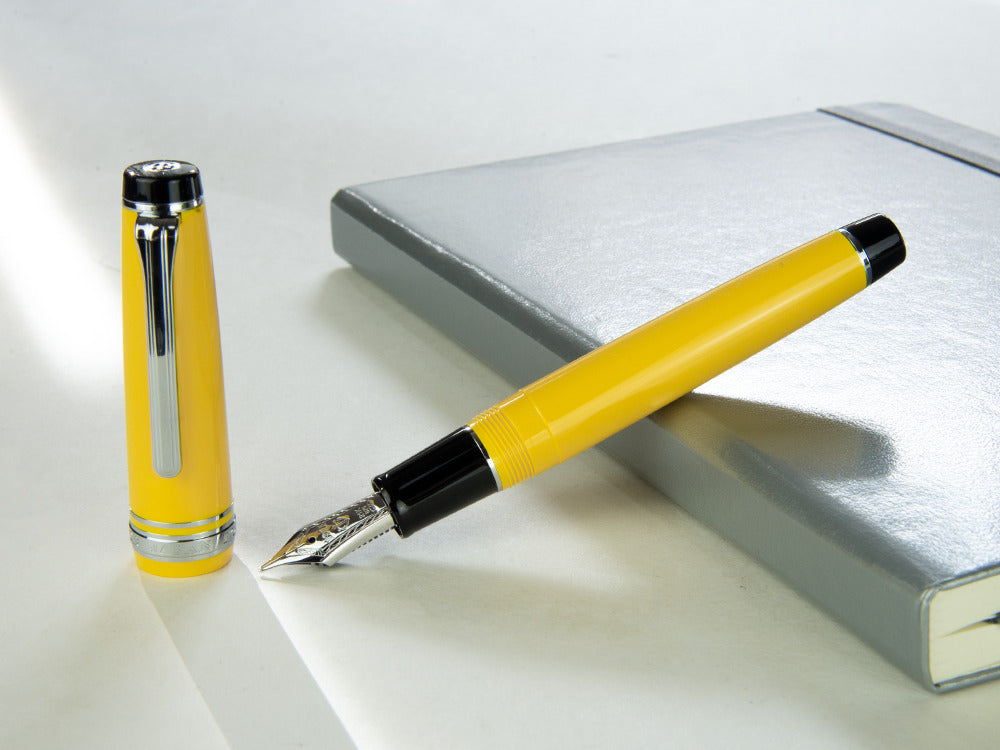 Sailor ProfessionalGear Color Fountain Pen, Yellow, Chrome, 11-9280-470