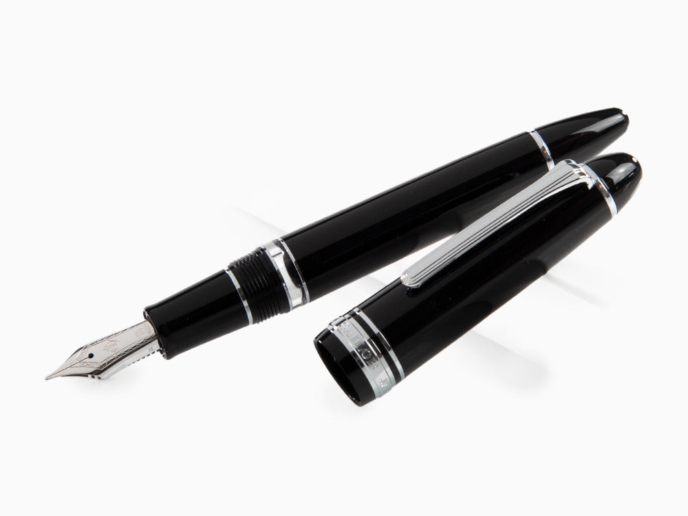 Sailor 1911 Series Realo Fountain Pen, Resin, Black, Chrome, 11-9379-420