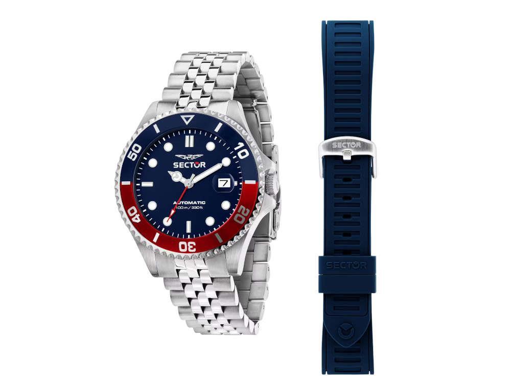 Sector No Limits 230 Automatic Watch, Blue, 43 mm, R3223161018