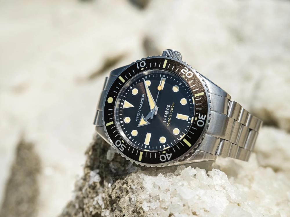 Spinnaker Spence Hickory Brown Automatic Watch, Brown, 40 mm, 30 atm, SP-5097-33