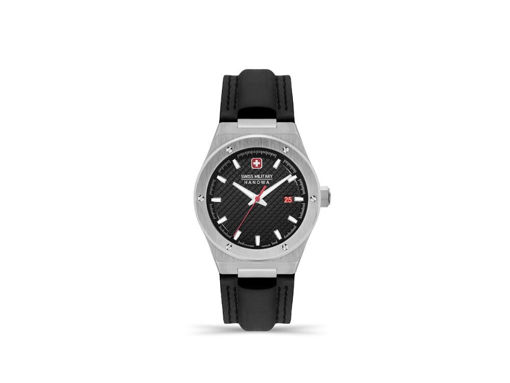Swiss Military Hanowa Land Sidewinder Quartz Watch, Black, 43 mm, SMWGB2101601
