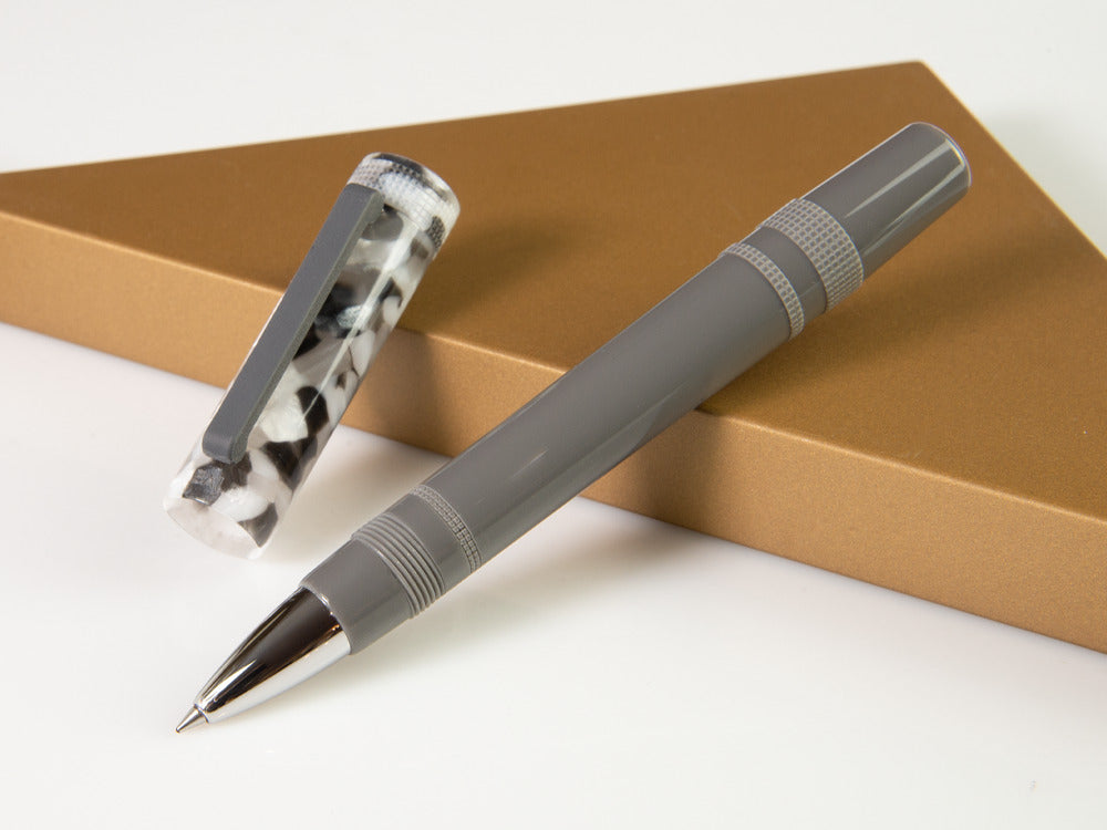 Tibaldi Perfecta Stonewash Grey Rollerball pen, Resin, Palladium, PFC-780-RB