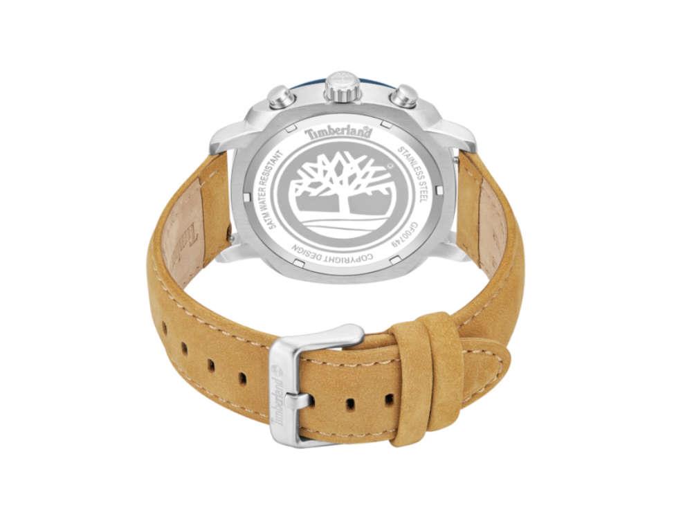 Timberland Pyperville Quartz Watch, Blue, 46 mm, TDWGF0074901