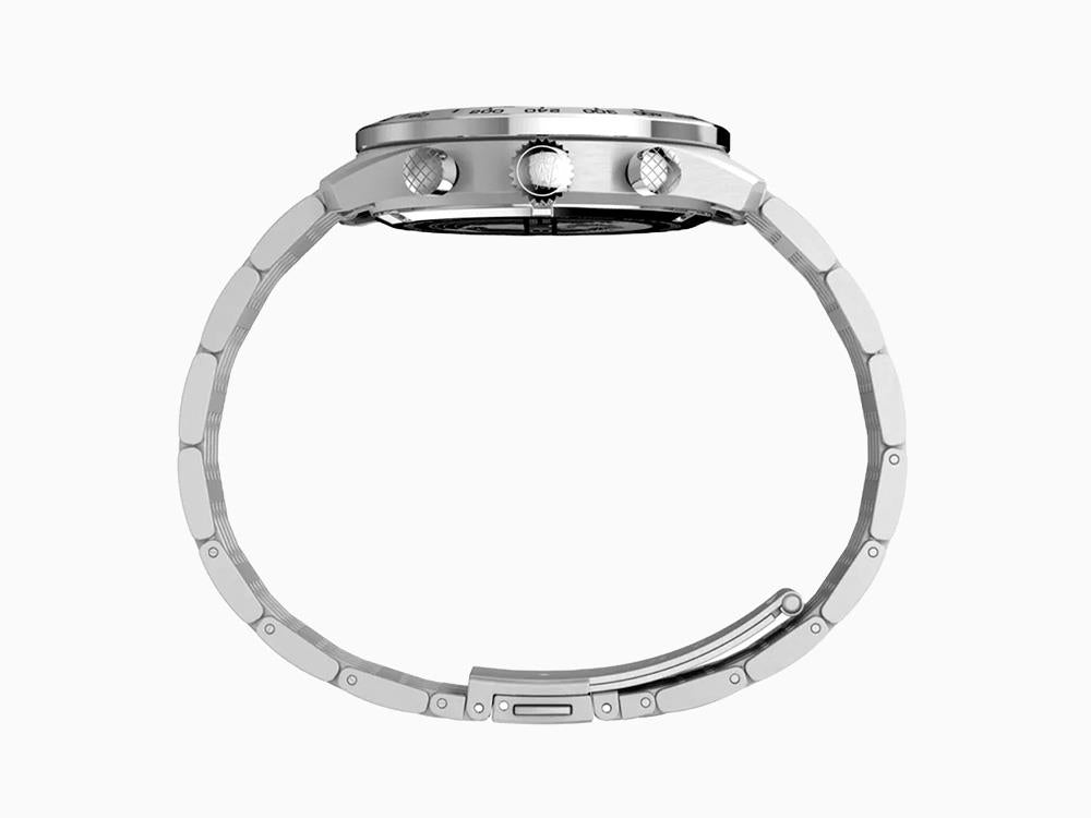 Timex Waterbury Traditional Quartz Watch, Silver, 41 mm, Chronograph, TW2Y18700