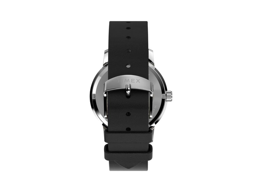 Timex Marlin Peanuts x Football/Soccer Automatic Watch, Silver, 40 mm, TW2Y53800