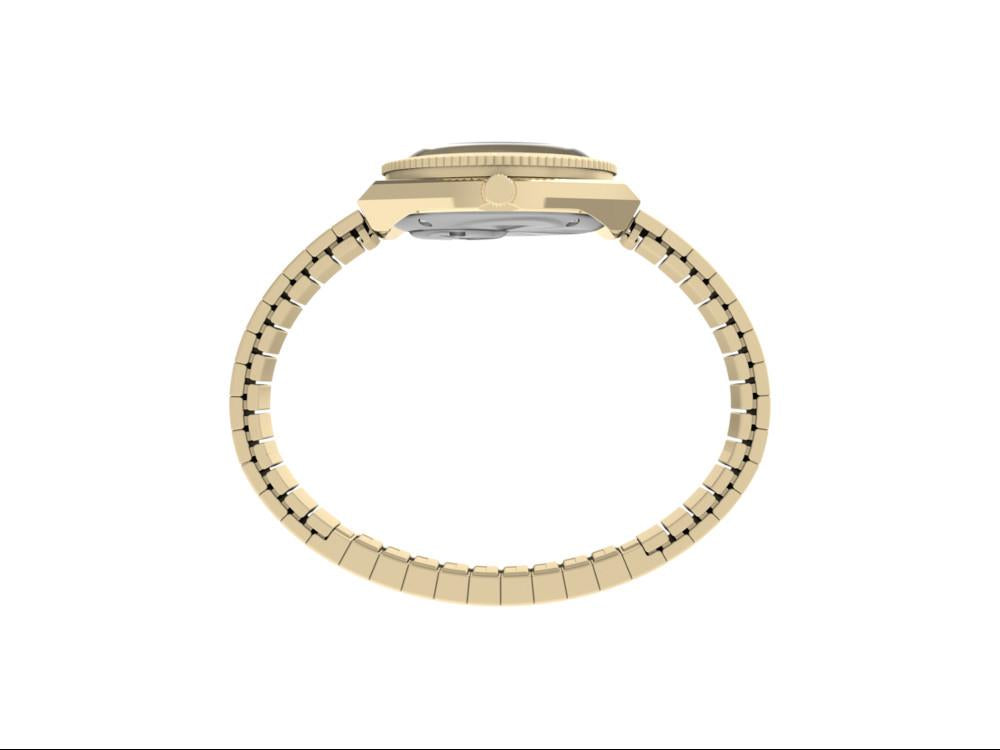 Timex Q Timex Quartz Watch, Golden, 30 mm, TW2Y57500