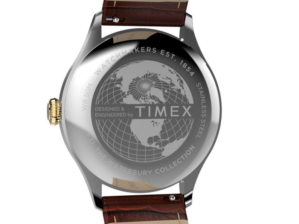 Timex The Waterbury Classic Quartz Watch, Black, 39 mm, TW2Y92100
